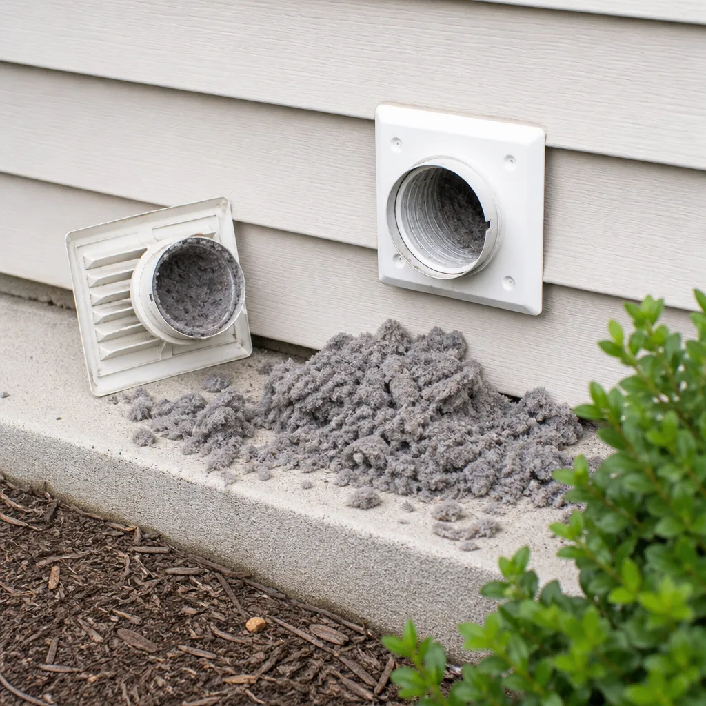 Dryer vent cleaning