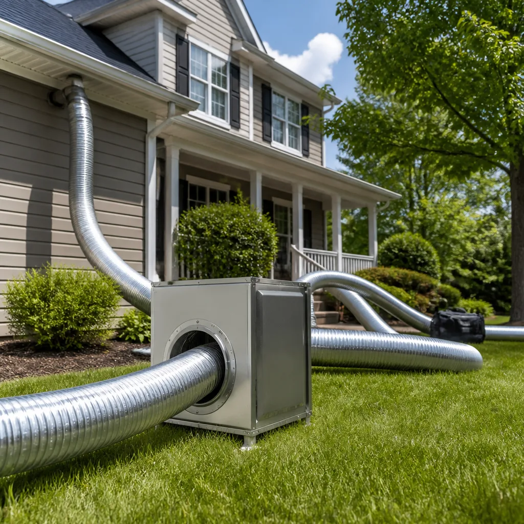 Whole-home duct cleaning